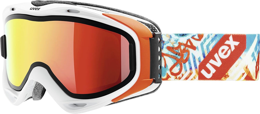 Uvex g.gl 300 to Skibrille Einheitsgrösse white-orange mat, Einheitsgrösse white-orange mat