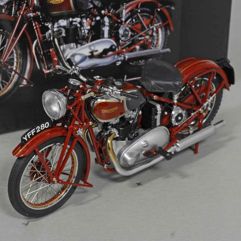 Triumph Speed Twin 1939 rot Minichamps 1:12