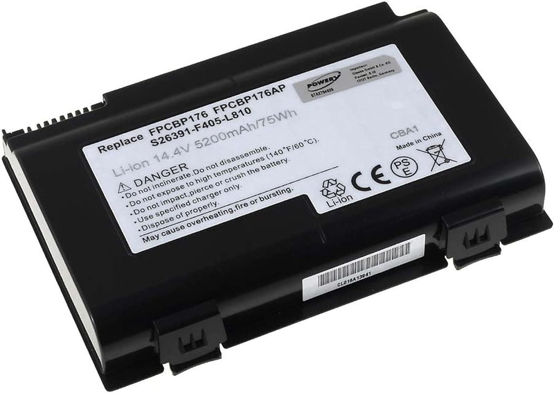 Akku für Fujitsu-Siemens Typ S26391-F405-L810, 14,4V, Li-Ion