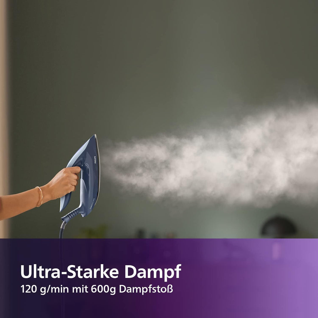 Philips PerfectCare 7000 Series Dampfbügelstation - 2100 W, 600 g Dampfstoss, 8,0 bar Pumpendruck, O