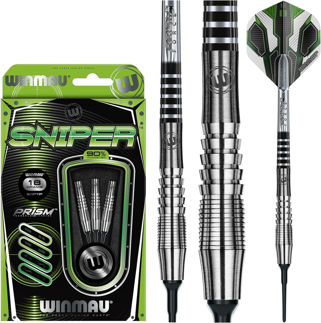 WINMAU Sniper Dartpfeile, Nylon 18 g, 18 g