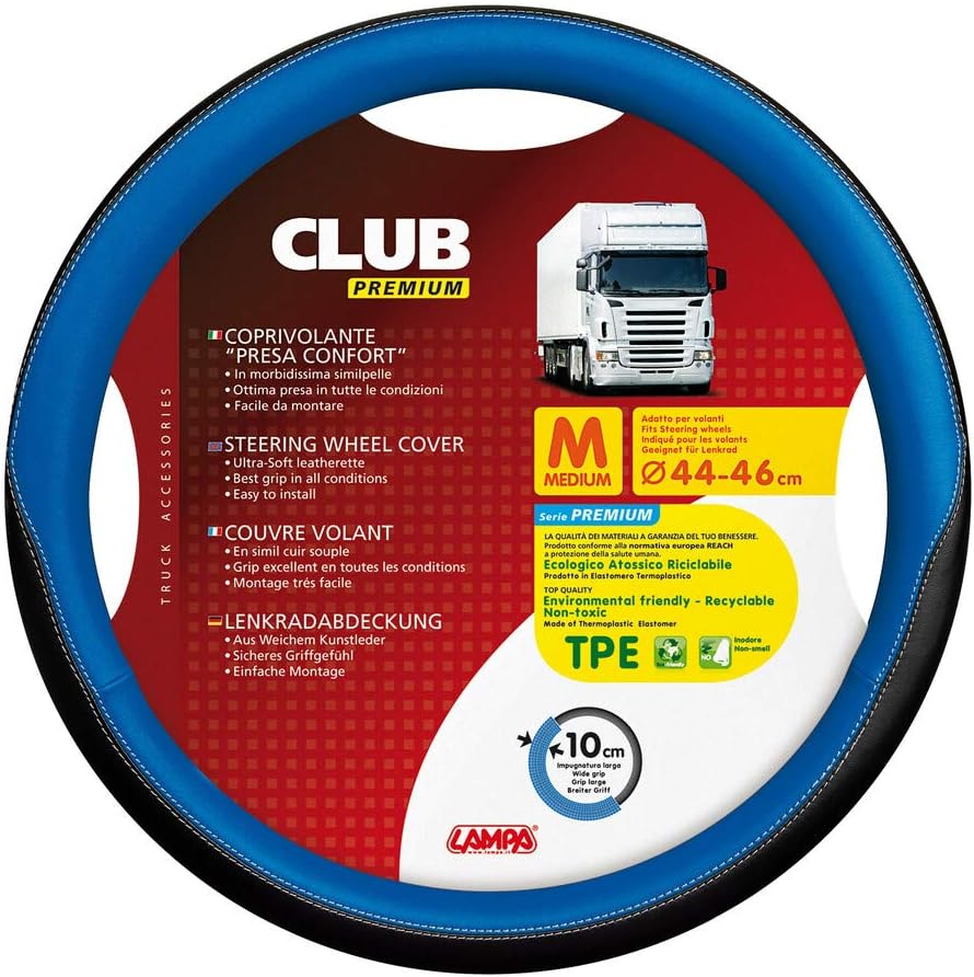 Lampa 98906. Lenkradbezug Club Premium M