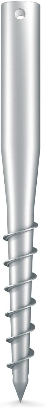 Maxerio 100 cm Core Schraubfundament 4er Set; Ø 60 x 2; M12, 4er Set