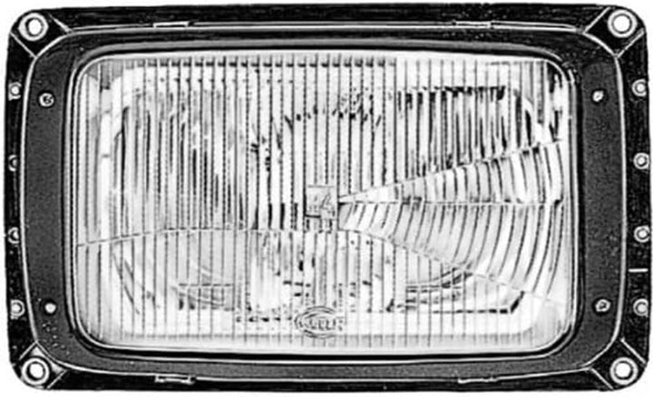 HELLA 1AG 003 434-051 Halogen-Hauptscheinwerfer - 12/24V - Referenzzahl: 37.5 - Einbau - links/recht