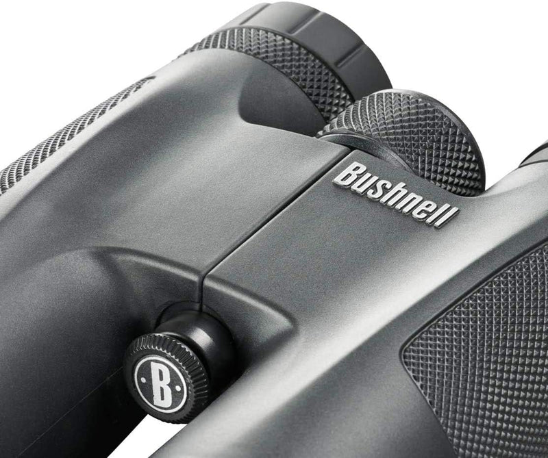 Bushnell Fernglas Powerview Mid Schwarz 10x42, Schwarz 10x42