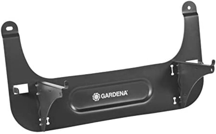 GARDENA Wandhalterung Set; für alle für SILENO-Modelle, Schutz vor Sonne und Regen, platzsparende Au