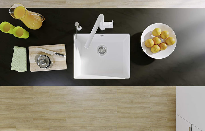 BLANCO ROTAN 500-U | SILGRANIT cafe | Einbauart: Unterbau | ohne Ablauffernbedienung | 60er Untersch