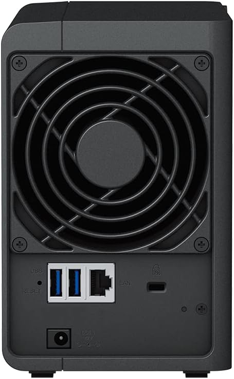 Synology DS223 2 GB NAS 16 TB (2 x 8 TB) WD Red+, montiert und getestet mit SE DSM installiert