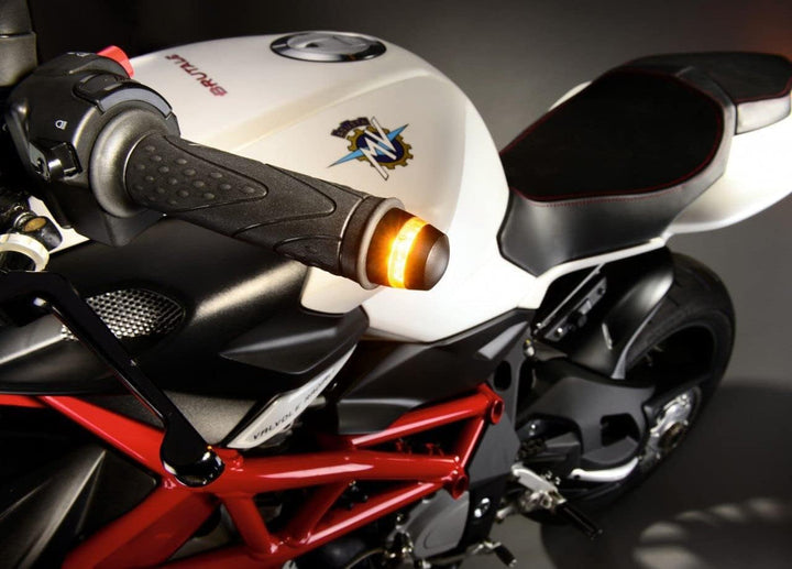 Kellermann 110.200 BL 2000 Lenkerendenblinker, Dark schwarz