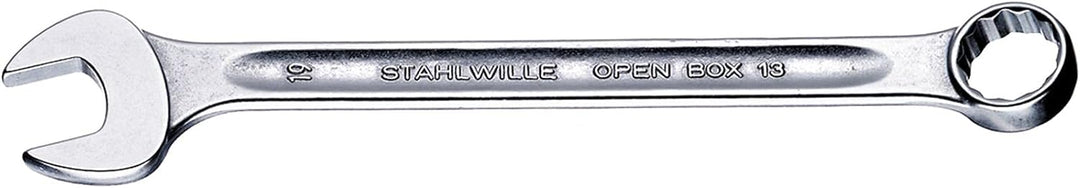 Stahlwille 13-36 Ring-Maulschlüssel OPEN-BOX SW.36 mm L.460 mm 40083636 Silbern, 36 mm