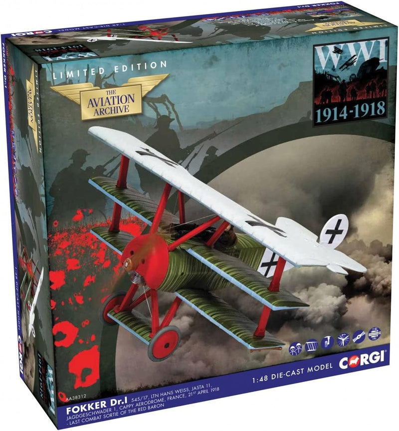 Fokker DR1 Dreidecker Ltn Hans Weiss