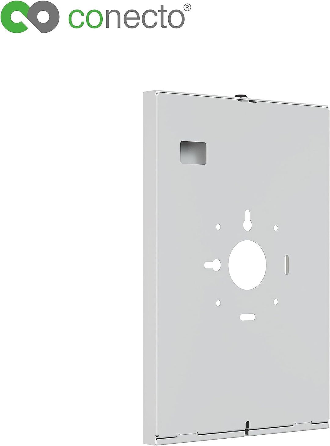 conecto Wandhalterung für Tablet, abschliessbarem Stahlgehäuse für Tab A 10.1 (2019)/ Tab A7/ S6 Lit