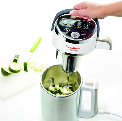 Moulinex Easy Soup Standmixer mit 5 automatischen Programmen, doppelwandig, Fassungsvermögen 1,2 l,