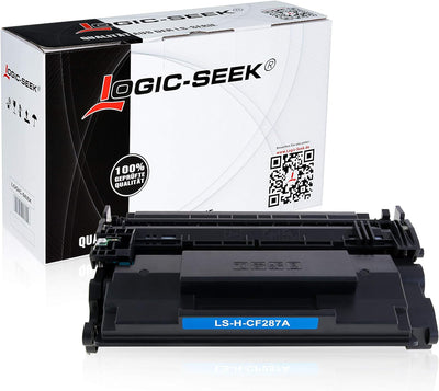 Logic-Seek Toner kompatibel mit HP CF-287A für Laserjet Enterprise M506DN M501dn Series MFP M527 M52
