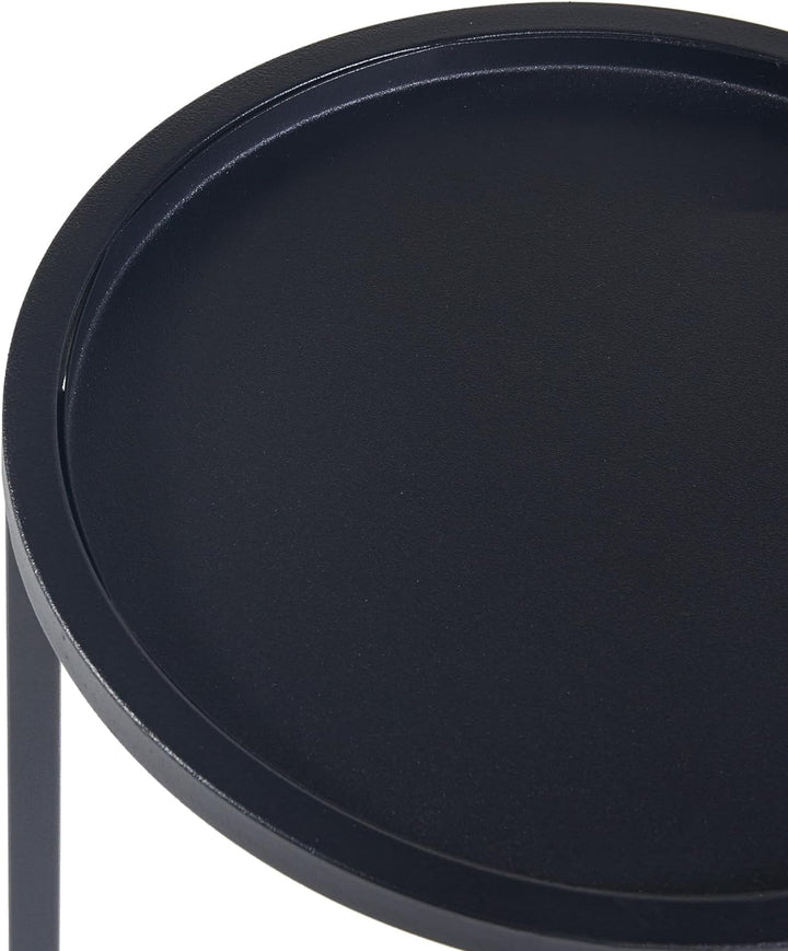 [en.casa] Pflanzenständer Nesodden 3er Set Blumenständer Pflanzenregal Pflanzensäule in 3 Grössen Bl