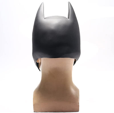 Superhero Bat Mask PVC Bruce Wayne New Movie Full Head Cosplay Accessories Masquerade Prop (PVC), pv