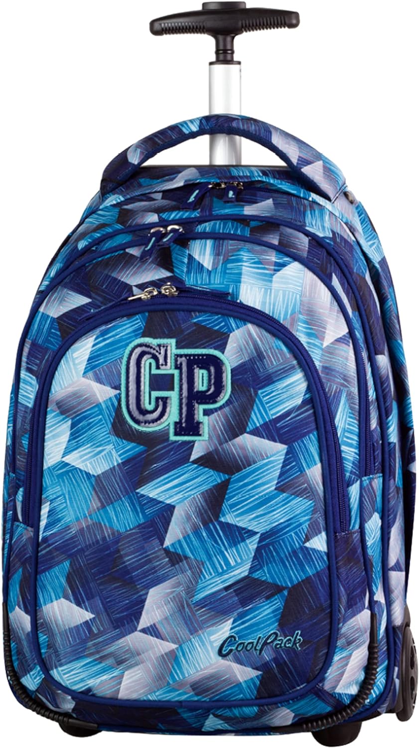 Goldkids COOLPACK Backpack 34L Trolley Rucksack Teleskopgriff Schulrucksack Kinderrucksack auf Räder