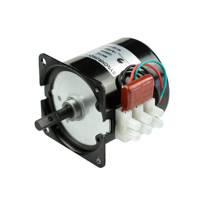 CHACNS Untersetzungsmotor umsteuerbar 68KTYZ 220V AC 80r/min Getriebemotor Synchron-Drehmoment 4Kgf.