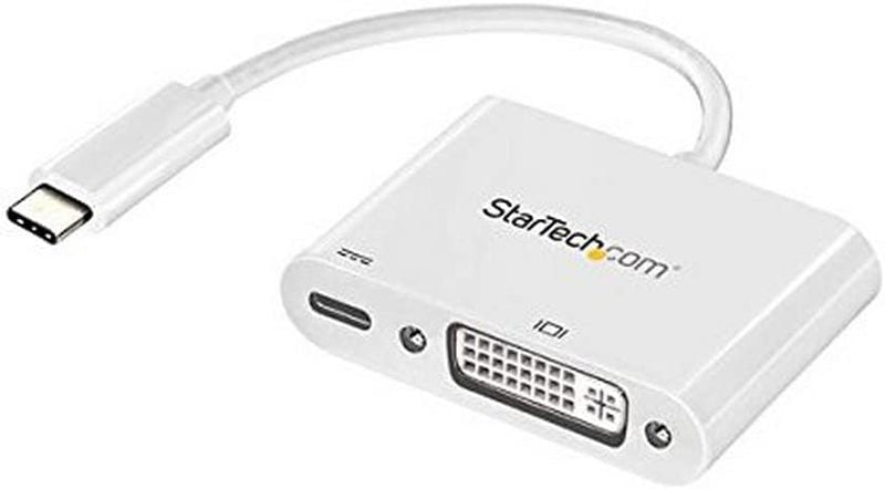 StarTech.com USB-C auf DVI Adapter mit USB Stromversorgung -USB Typ C Adapter - DVI Adapter - 1920 x