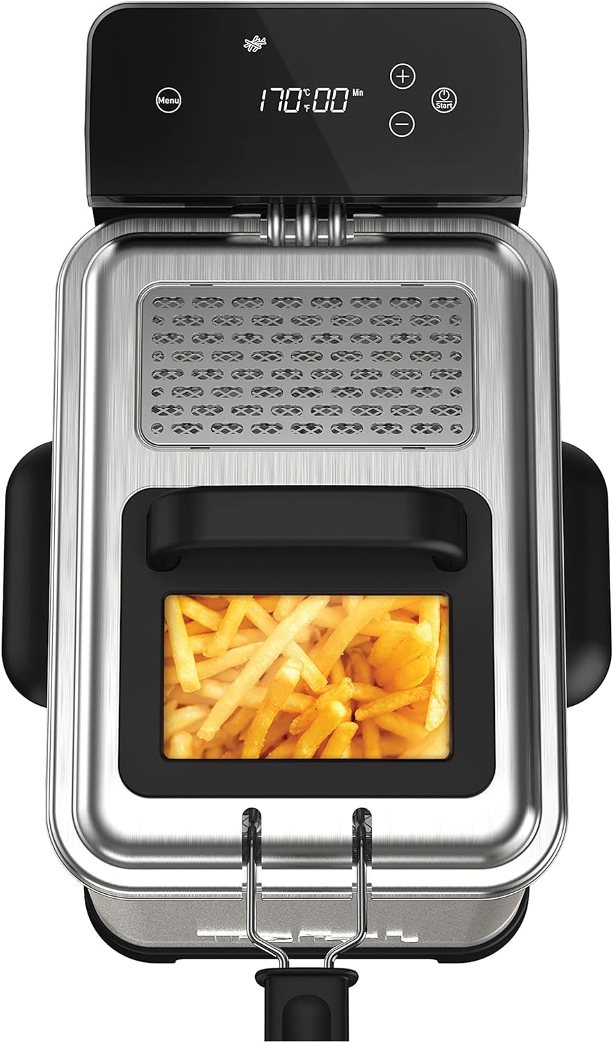 Tefal FR507D Family Pro Digital Elektrische Fritteuse | 4 L Öl-Kapazität | Kühlzonen-Technologie | s
