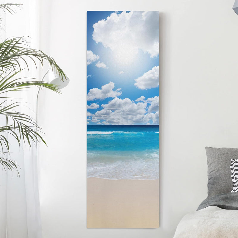 Bilderwelten Leinwandbild Top II Panorama Format 3:1 120 x 40cm Touch of Paradise 120cm x 40cm Touch