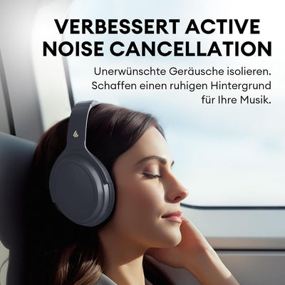 Edifier WH700NB Aktive Noise Cancelling Kopfhörer - 68 Stunden Wiedergabezeit - KI Anruf Rauschunter
