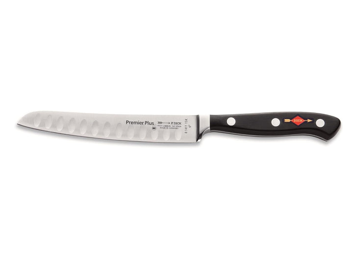 F. DICK Universalmesser, Premier Plus (Messer mit Klinge 15 cm, X50CrMoV15 Stahl, nichtrostend, 56°