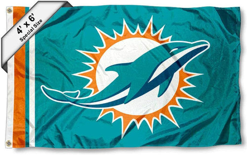 Miami Dolphins Fussfahne 1,2 x 1,8 m