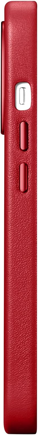 Mobiskin Hülle kompatibel mit Apple iPhone 14 PRO (6,1 Zoll), Handyhülle mit echtem Leder, Case, Sch