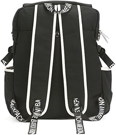 CoolChange grosser Ken Kaneki Rucksack, Schwarzer Leinenrucksack für Tokyo Ghoul Fans