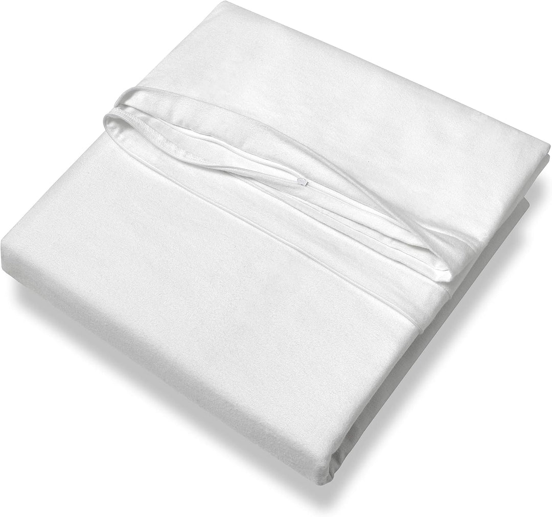 SETEX Antiallergen Schutzbezug für Oberbett, 155 x 220 cm, Bettbezug für Bettdecke oder Duvet, Evolo