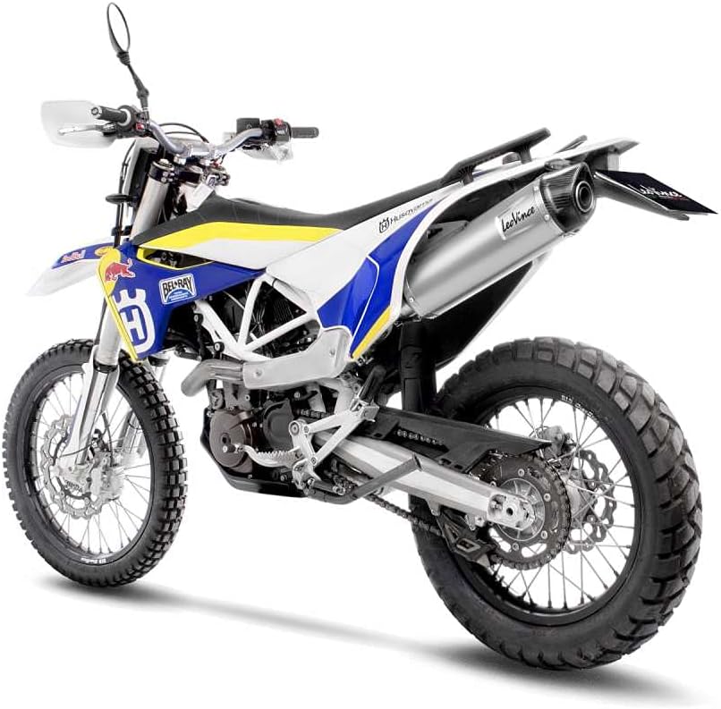 Endschalldämpfer/Auspuffanlage LeoVince SLIP-ON SBK LV ONE EVO, Edelstahl, Carbon Kappe für Husqvarn