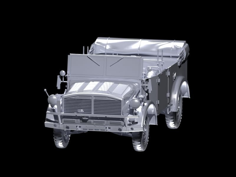 ICM DS3503 Wehrmacht Off-Road Cars (3 Stück)