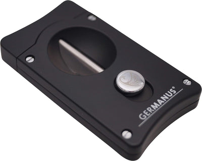 GERMANUS Zigarrenschneider V-Cutter mit V-Ausschnitt V-Cut, Schwarz