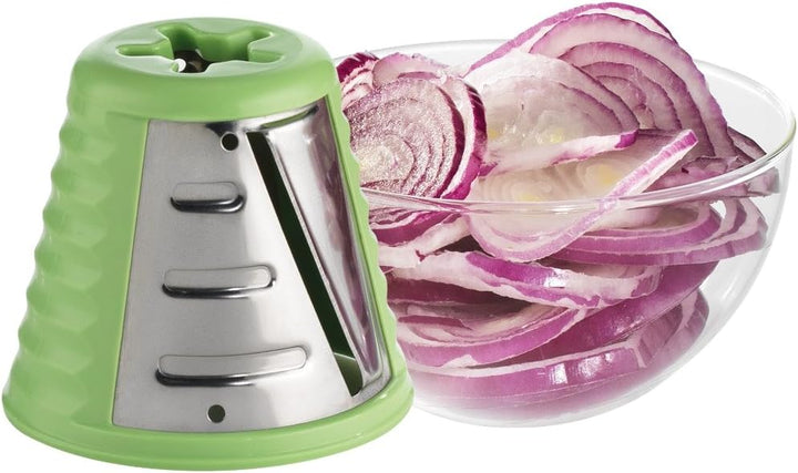 Moulinex DJ755G Fresh Express + Multifunktionszerkleinerer mit 5 Zubehörteilen und einem grossen Zul