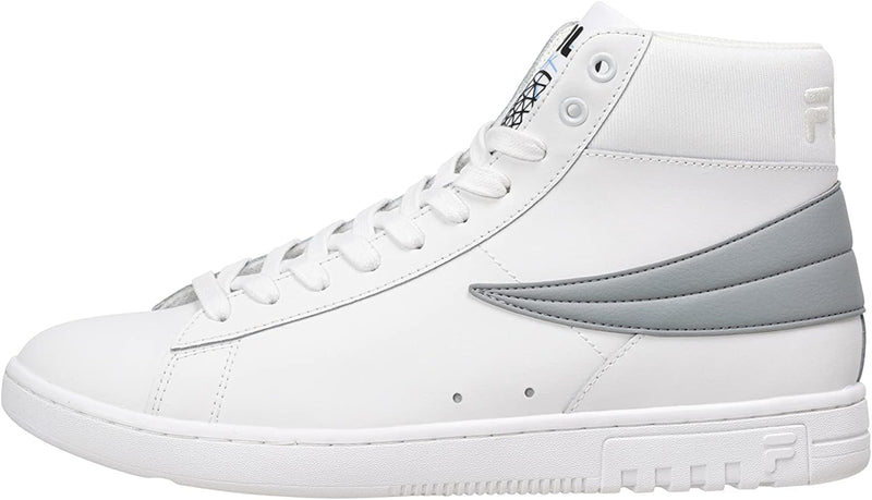 FILA Damen Highflyer L Mid Wmn Sneaker 39 EU Schmal White Monument, 39 EU Schmal White Monument