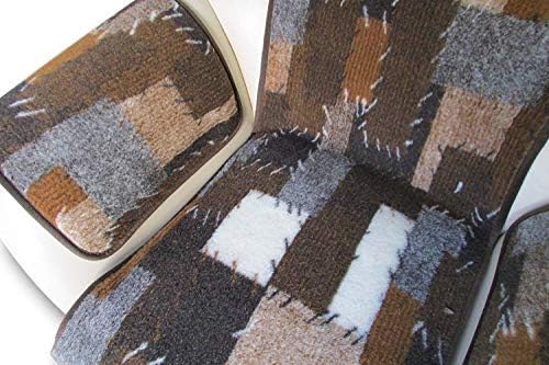 Alpenwolle Sesselschoner Sessel- und Armlehnenschoner Patchwork 3 Teilig