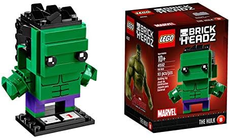 LEGO Brickheadz 41592 - "The Hulk Konstruktionsspiel, bunt 41592 The Hulk, 41592 The Hulk
