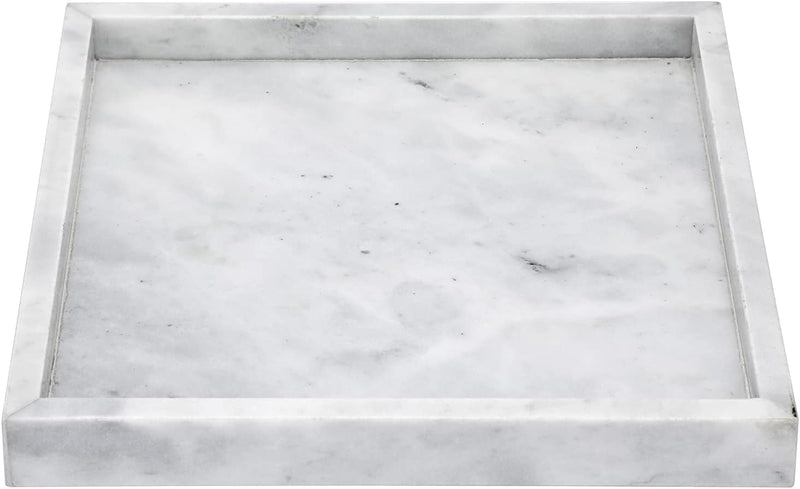 SUMNACON Marmor Serviertablett Servierplatte Tablett Schmuckteller für Badezimmer Küche Aufbewahrung