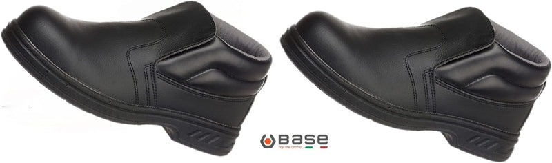 Portwest Steelite Schlupf-Sicherheitsstiefel S2, Grösse: 48, Farbe: Schwarz, FW83BKR48 48 EU Schwarz