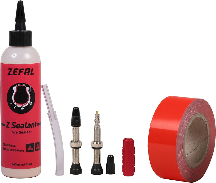 Zéfal Zéfal Unisex – Erwachsene 2701704005-Tubeless Tubeless Kit, Black, One Size Zéfal Zéfal Unisex