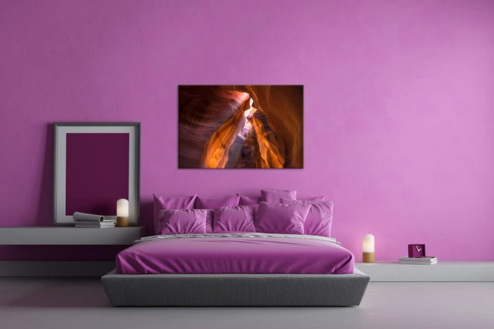 deyoli bezaubernde Höllen von Arizona Format: 80x60 als Leinwand, Motiv fertig gerahmt auf Echtholzr