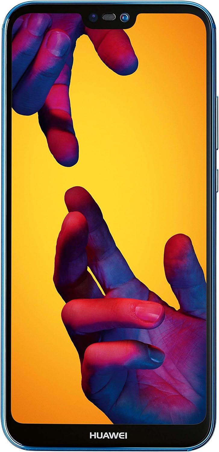 Huawei P20 Lite Single SIM 4G 64GB Black, Blue - Smartphones (14.8 cm (5.84"), 64 GB, 16 MP, Android