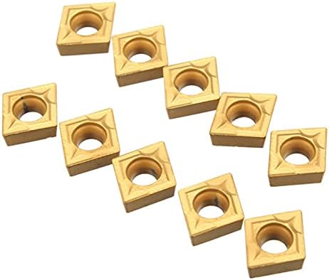 Maizoon CNC-Werkzeughalter CLCR 6/7/8/10/12 mm Drehmaschinen-Bohrstangen-Set + 10 Stück CCMT0602 Har