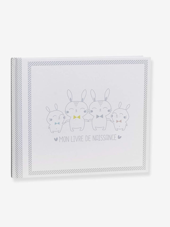 Vertbaudet Baby-Album zum Selbstgestalten, auf Französisch weiss ONE Size Weiss M, Weiss M