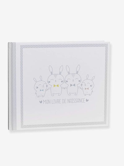 Vertbaudet Baby-Album zum Selbstgestalten, auf Französisch weiss ONE Size Weiss M, Weiss M