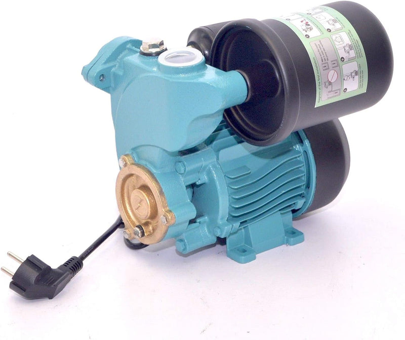 Hauswasserwerk 2 Liter Druckbehälter Einstufige Gartenpumpe 250W 2100 L/h 3,5 Bar WZI250