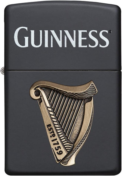 Zippo GUINNESS-29676-Choice Collection 2018-60004299-69,95 €, Silber, smal