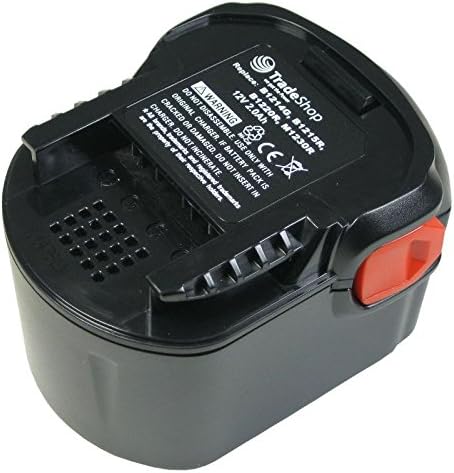 2x Hochleistungs Ni-MH Akku, 12V / 2000mAh ersetzt 0700980320, B-1215-R, B-1220-R, M-1230-R für B-12