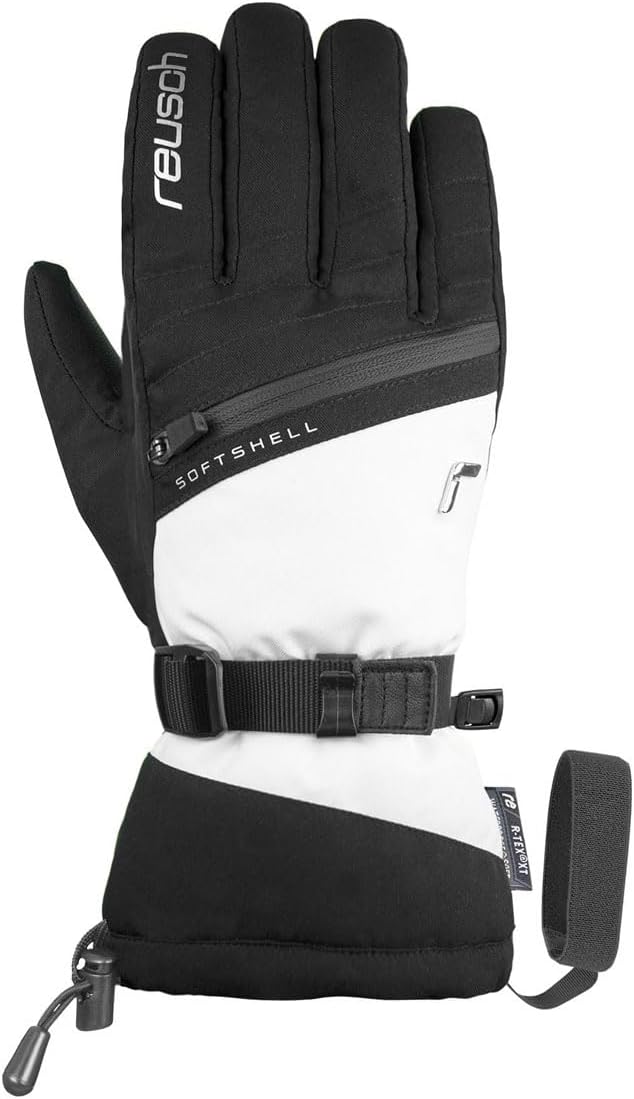Reusch Demi R-tex Xt Handschuhe 39 7701 Schwarz/Weiss, 39 7701 Schwarz/Weiss